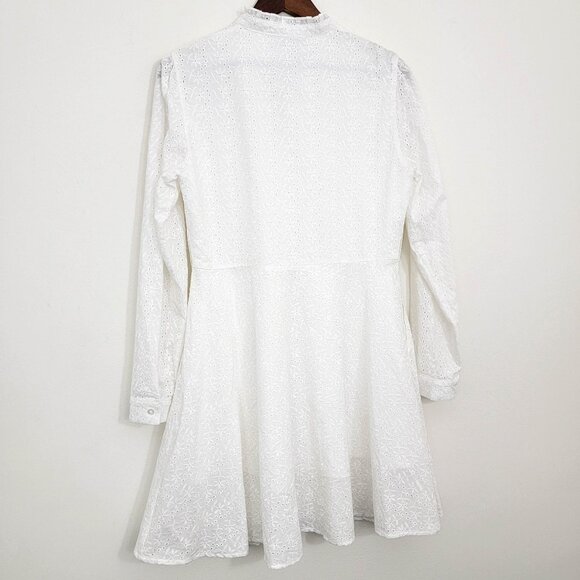 Kiel James Patrick Edgartown Summering Lace Dress in White Medium - Picture 3 of 7